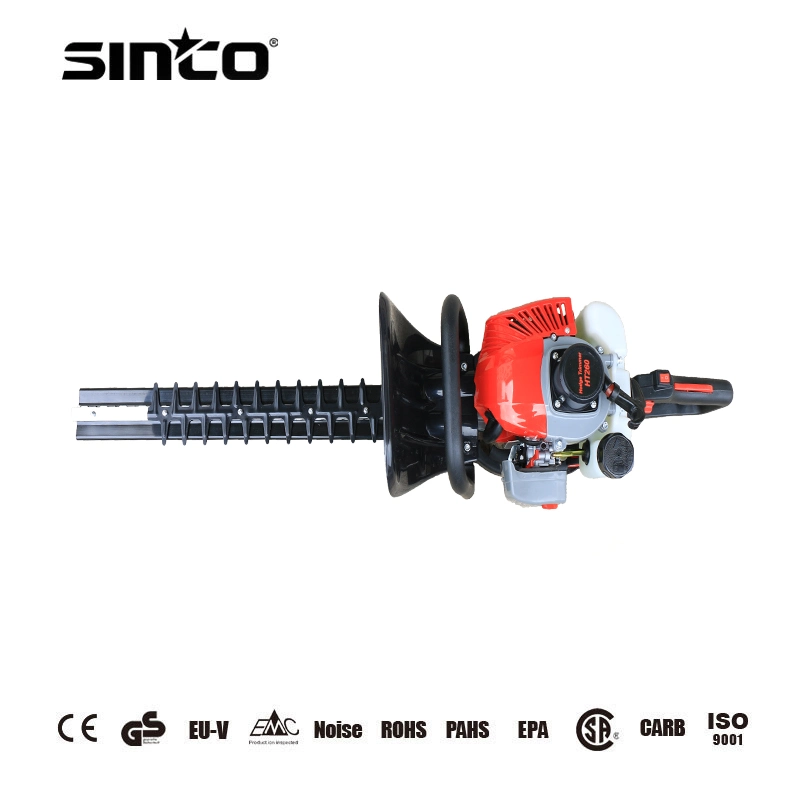 Hot Selling Petrol Hedge Trimmer New Design 2 Stroke 25.4cc Gasoline Hedge Trimmer with Double Blade