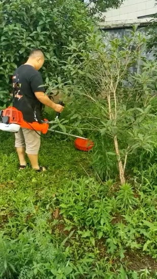 Outil de jardin haute puissance outil à main essence 45cc 2 temps débroussailleuse avec CE